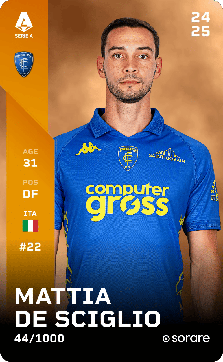 Mattia De Sciglio 2024-25 • Limited 44/1000