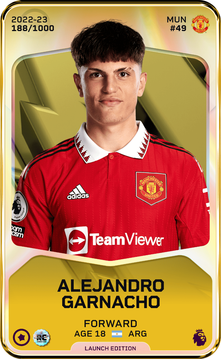 Alejandro Garnacho 2022-23 • Limited 188/1000