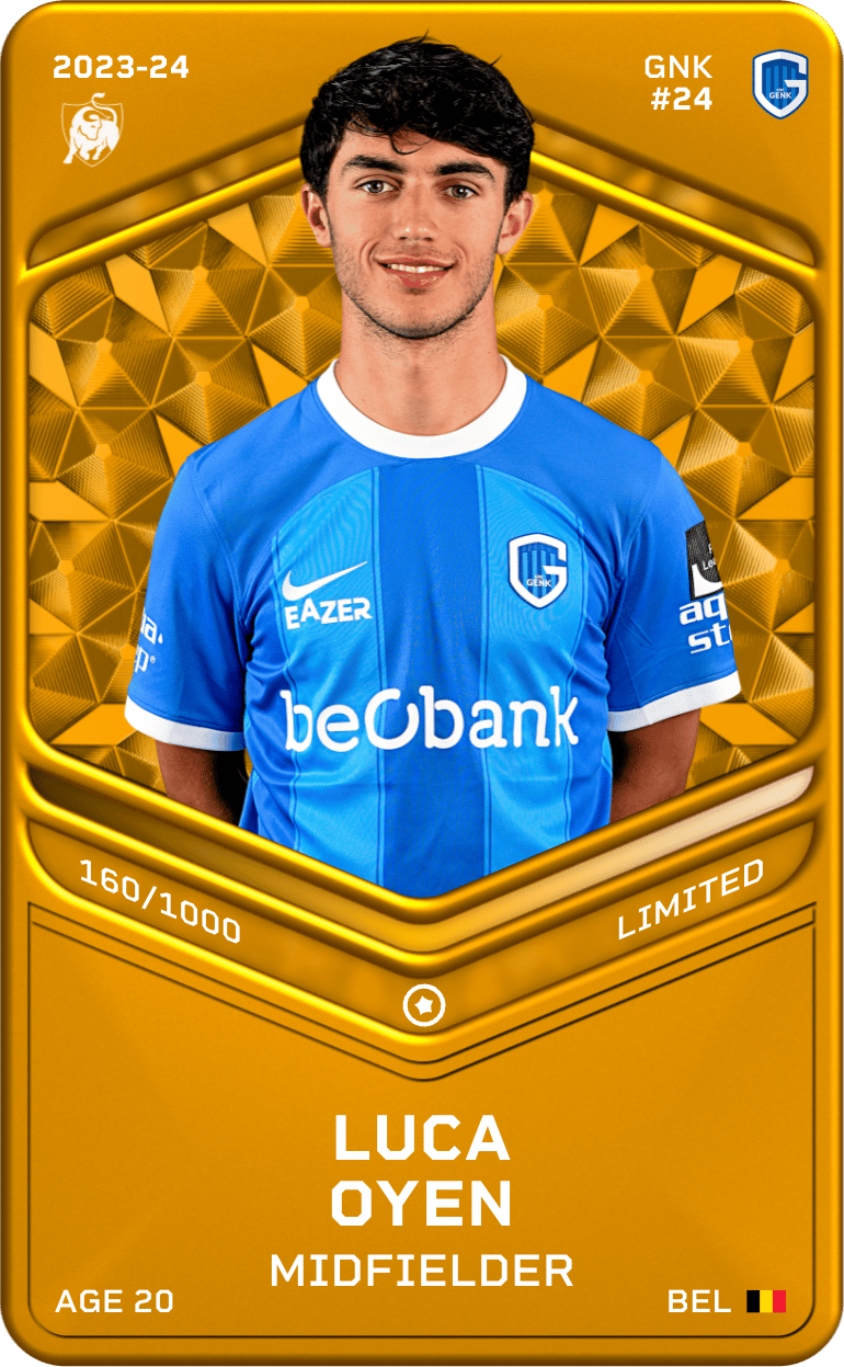 Luca Oyen 2023-24 • Limited 160/1000