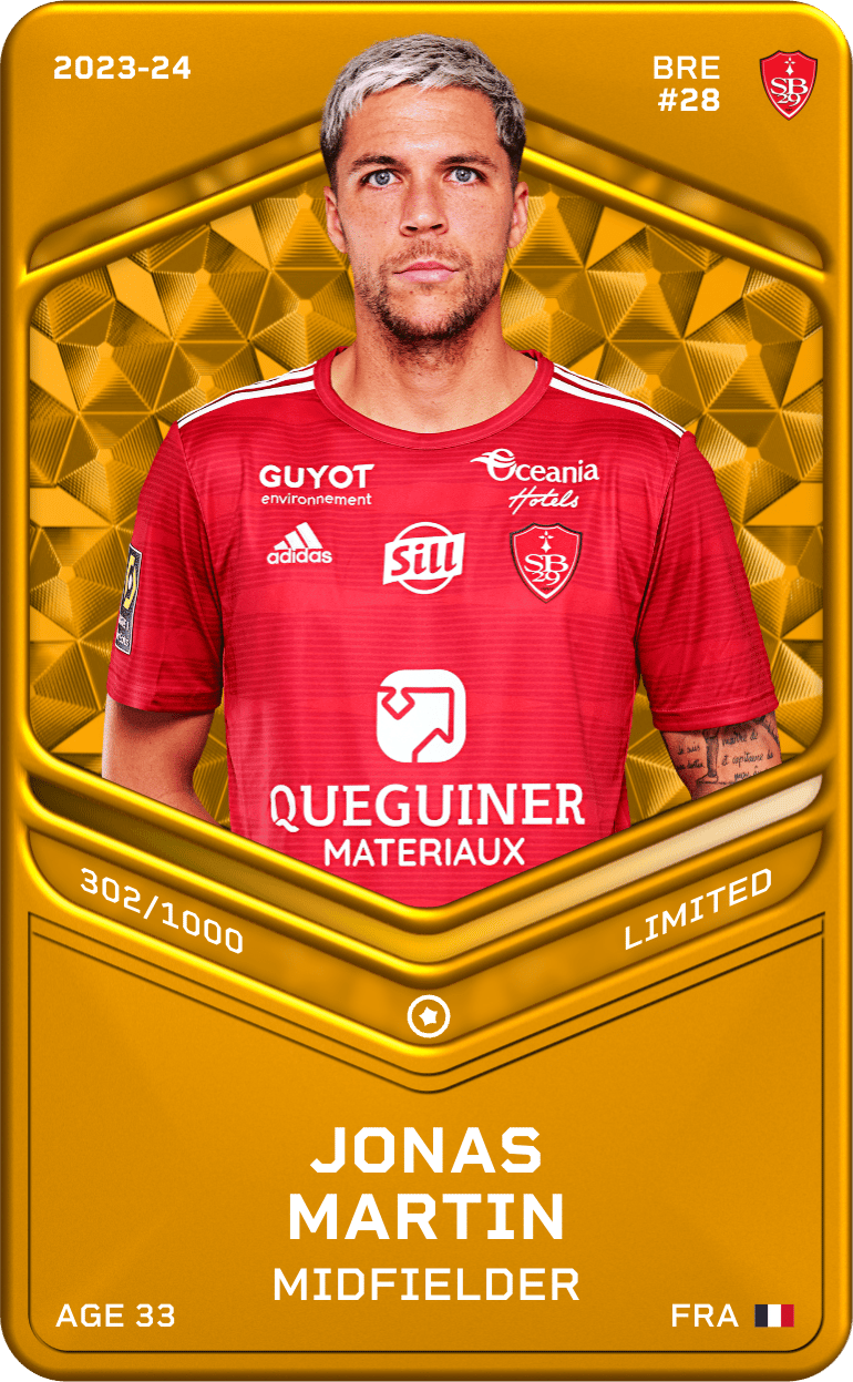 Jonas Martin 2023-24 • Limited 302/1000