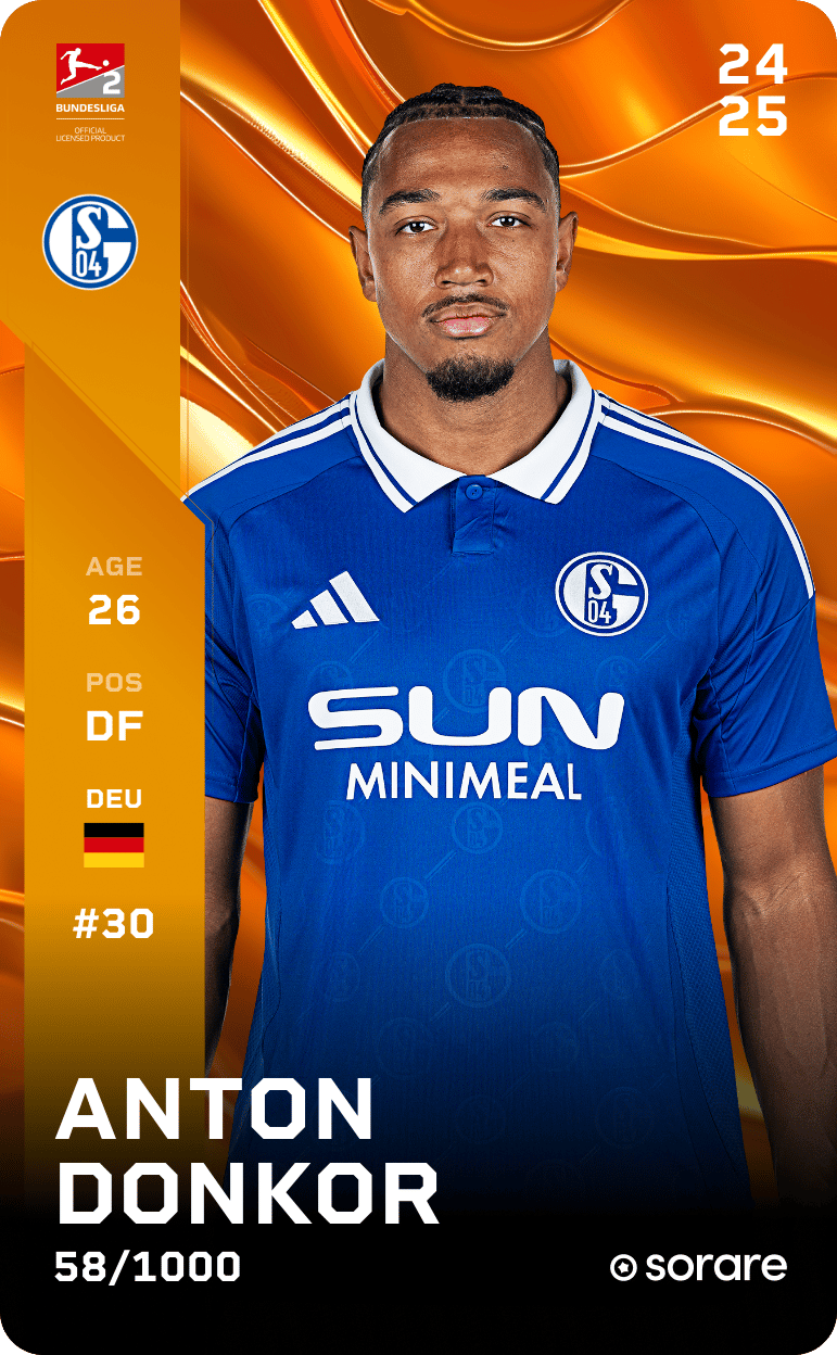 Anton Donkor 2024-25 • Limited 58/1000