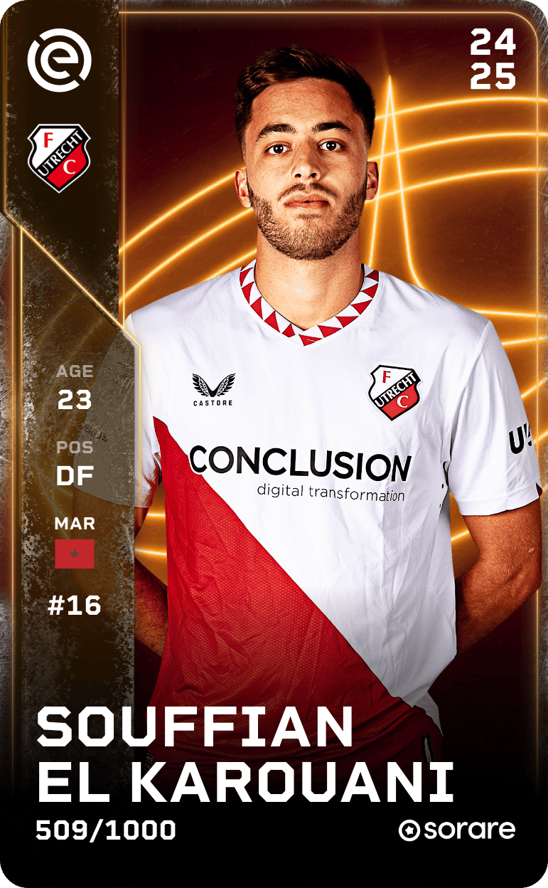 Souffian El Karouani 2024-25 • Limited 509/1000