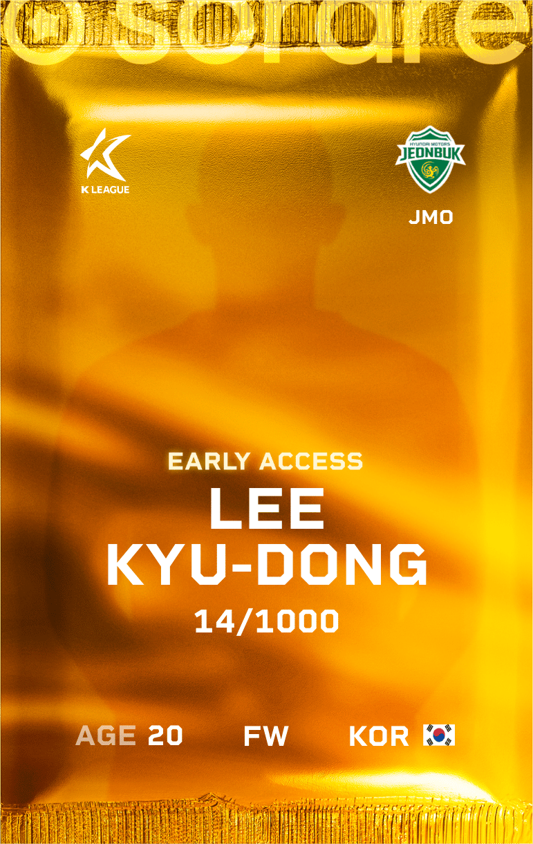 Lee Kyu-Dong 2025-26 • Limited 14/1000