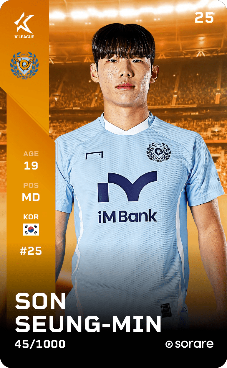 Son Seung-Min 2025-26 • Limited 45/1000