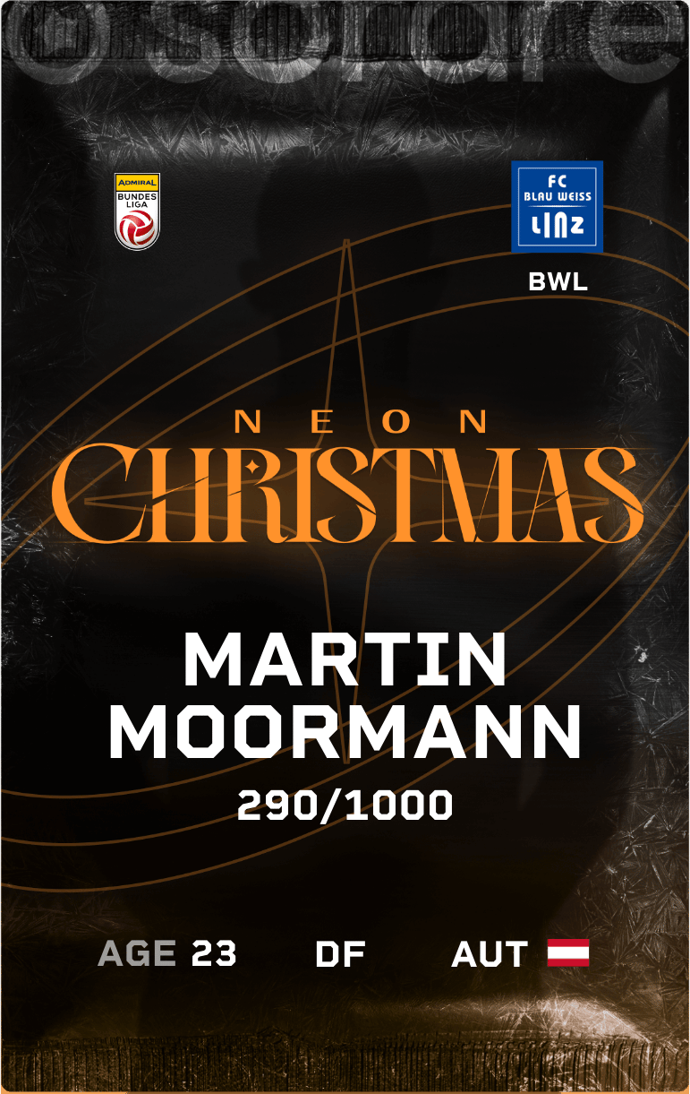 Martin Moormann 2024-25 • Limited 290/1000