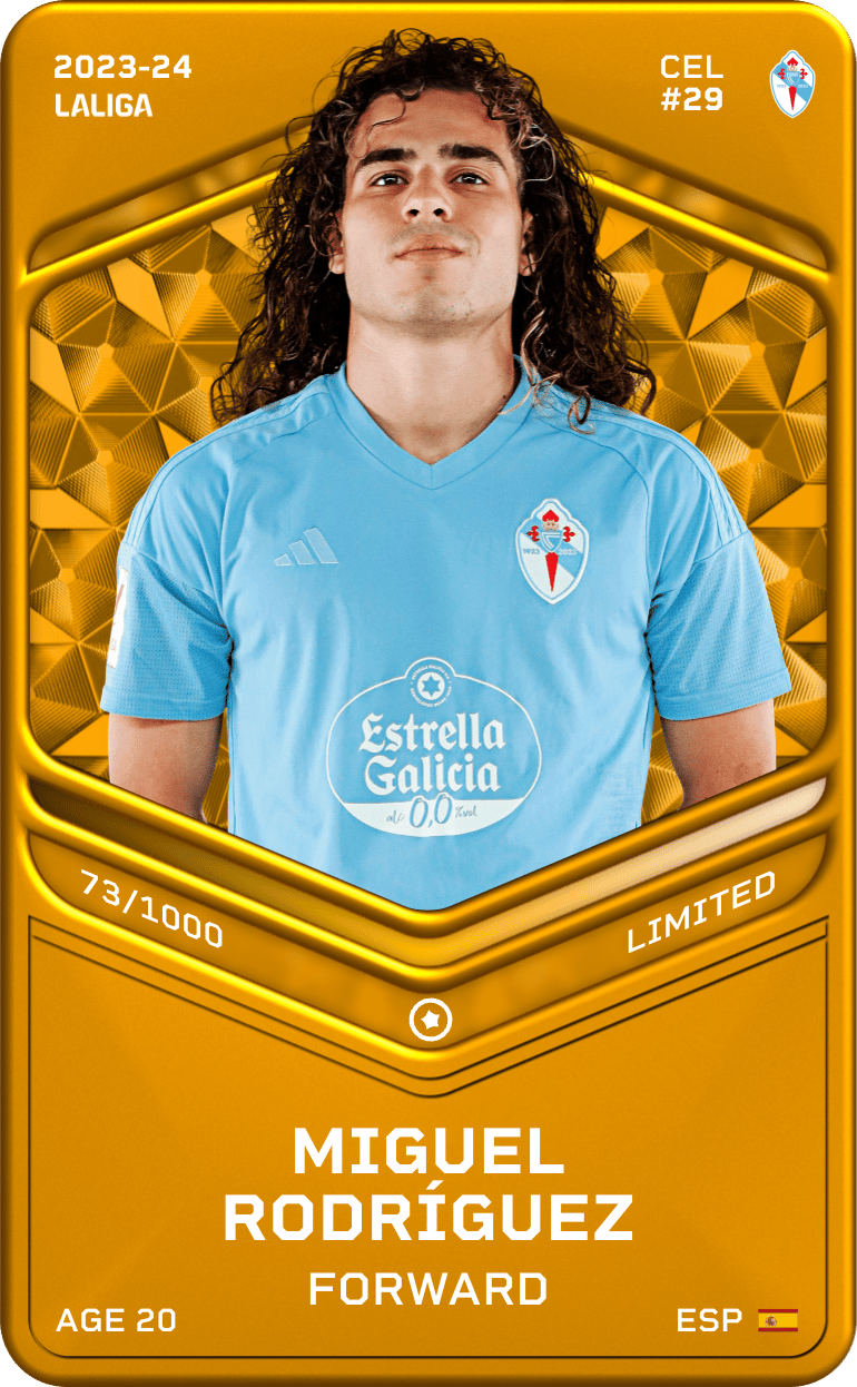 Miguel Rodríguez 2023-24 • Limited 73/1000
