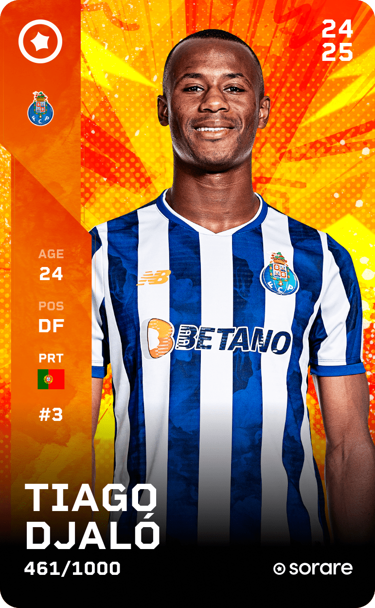 Tiago Djaló 2024-25 • Limited 461/1000