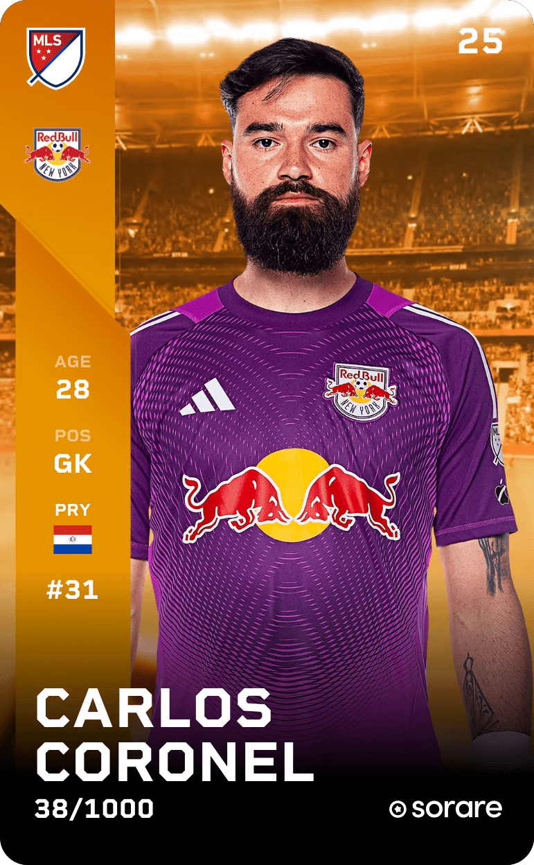 Carlos     Coronel 2025-26 • Limited 38/1000