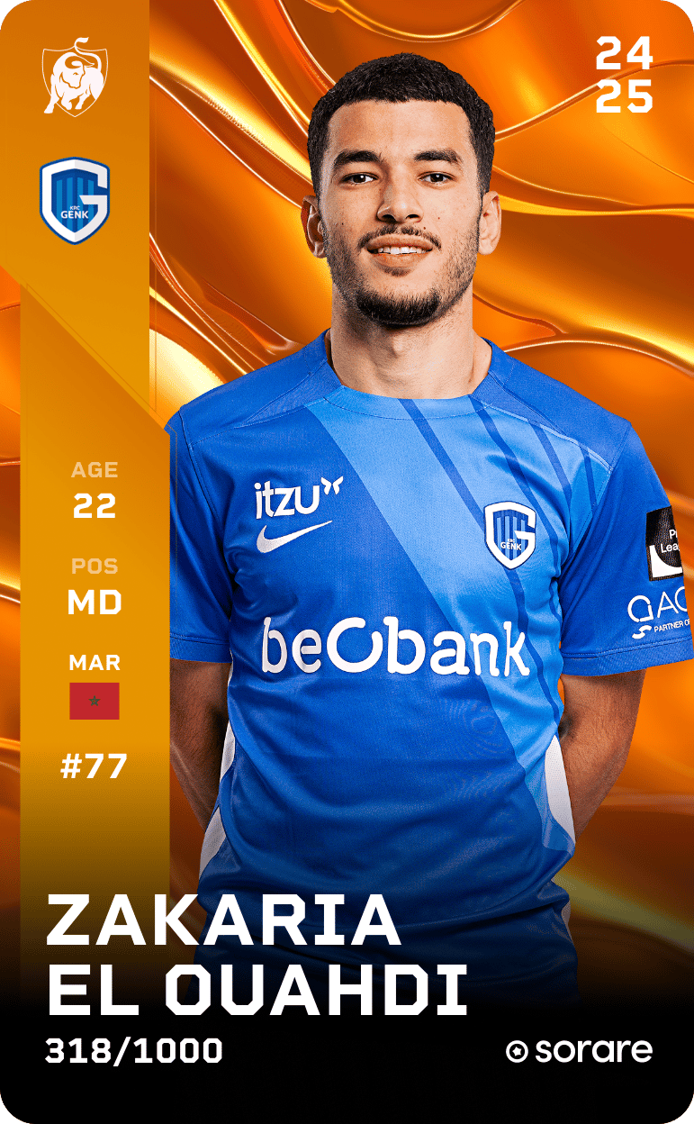 Zakaria El Ouahdi 2024-25 • Limited 318/1000