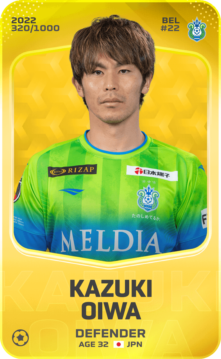 Kazuki Oiwa 2022-23 • Limited 320/1000