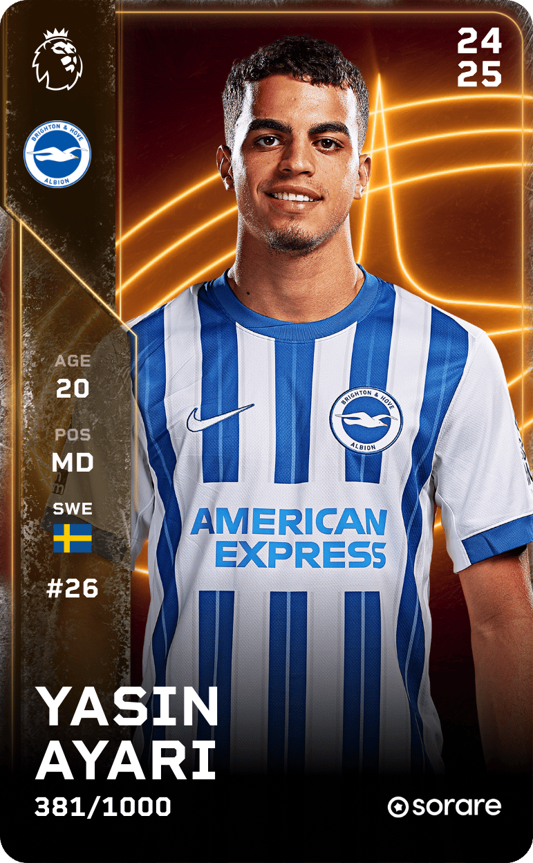 Yasin Ayari 2024-25 • Limited 381/1000