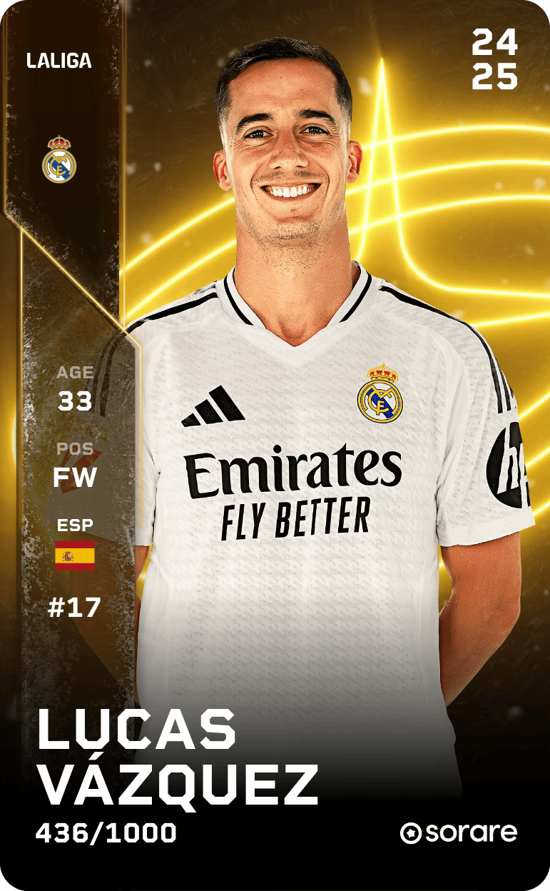 Lucas Vázquez 2024-25 • Limited 436/1000