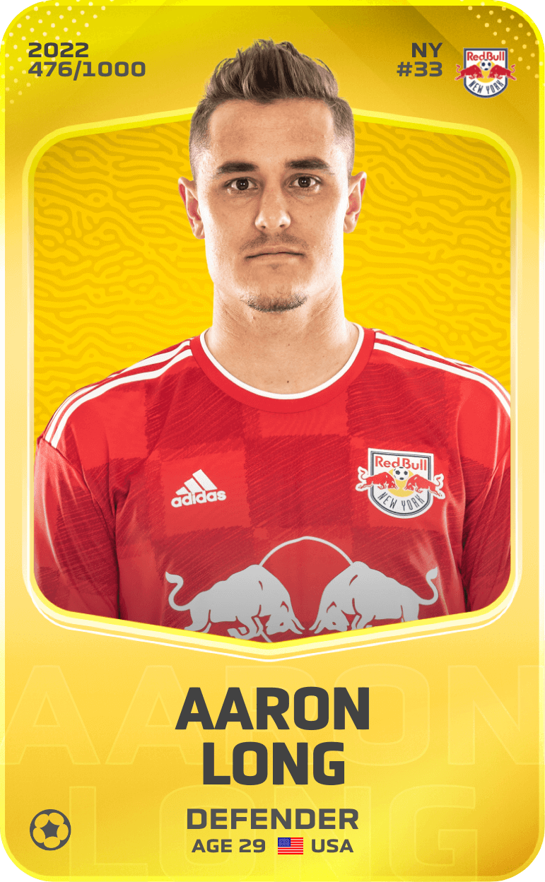 Aaron Long 2022-23 • Limited 476/1000