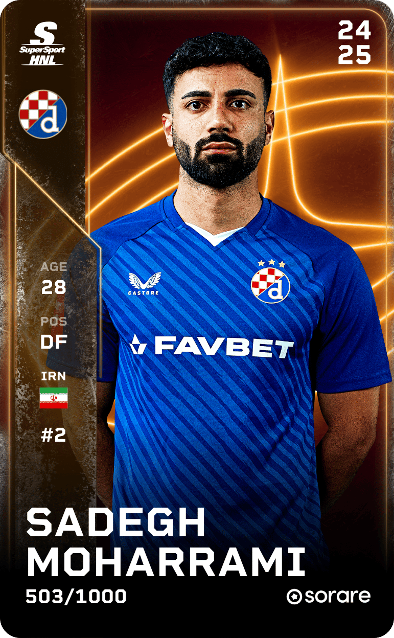 Sadegh Moharrami 2024-25 • Limited 503/1000
