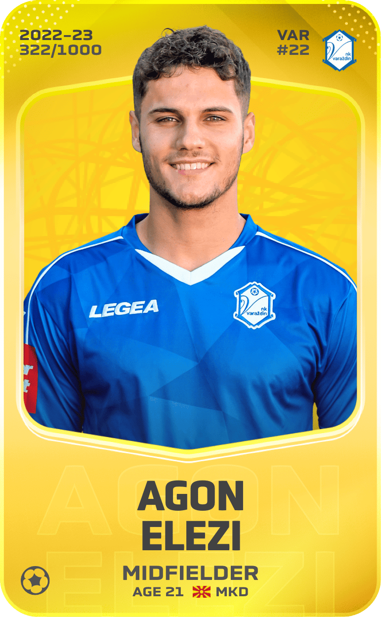Agon Elezi 2022-23 • Limited 322/1000