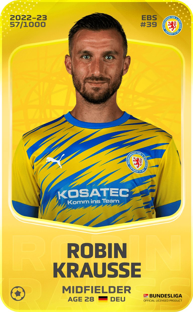 Robin Krauße 2022-23 • Limited 57/1000