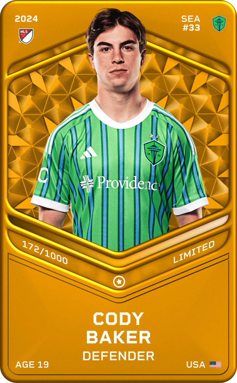 Cody Baker 2024-25 • Limited 172/1000