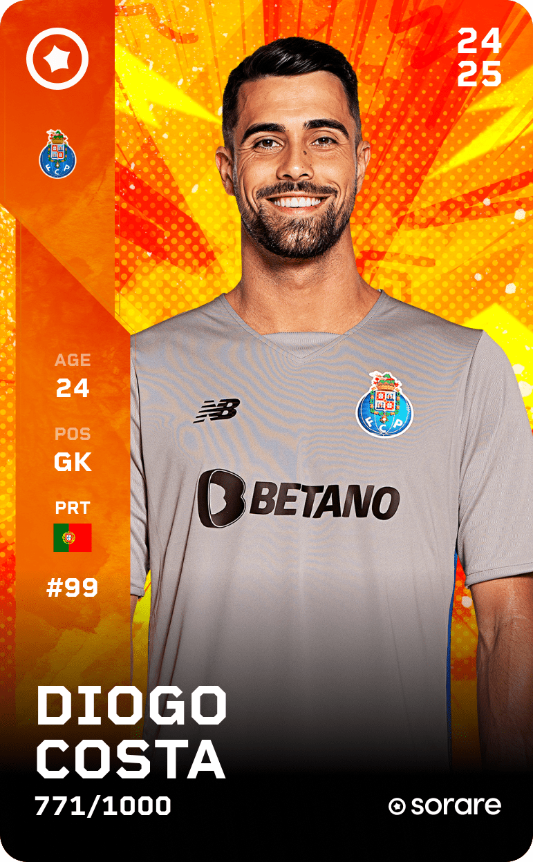 Diogo Costa 2024-25 • Limited 771/1000