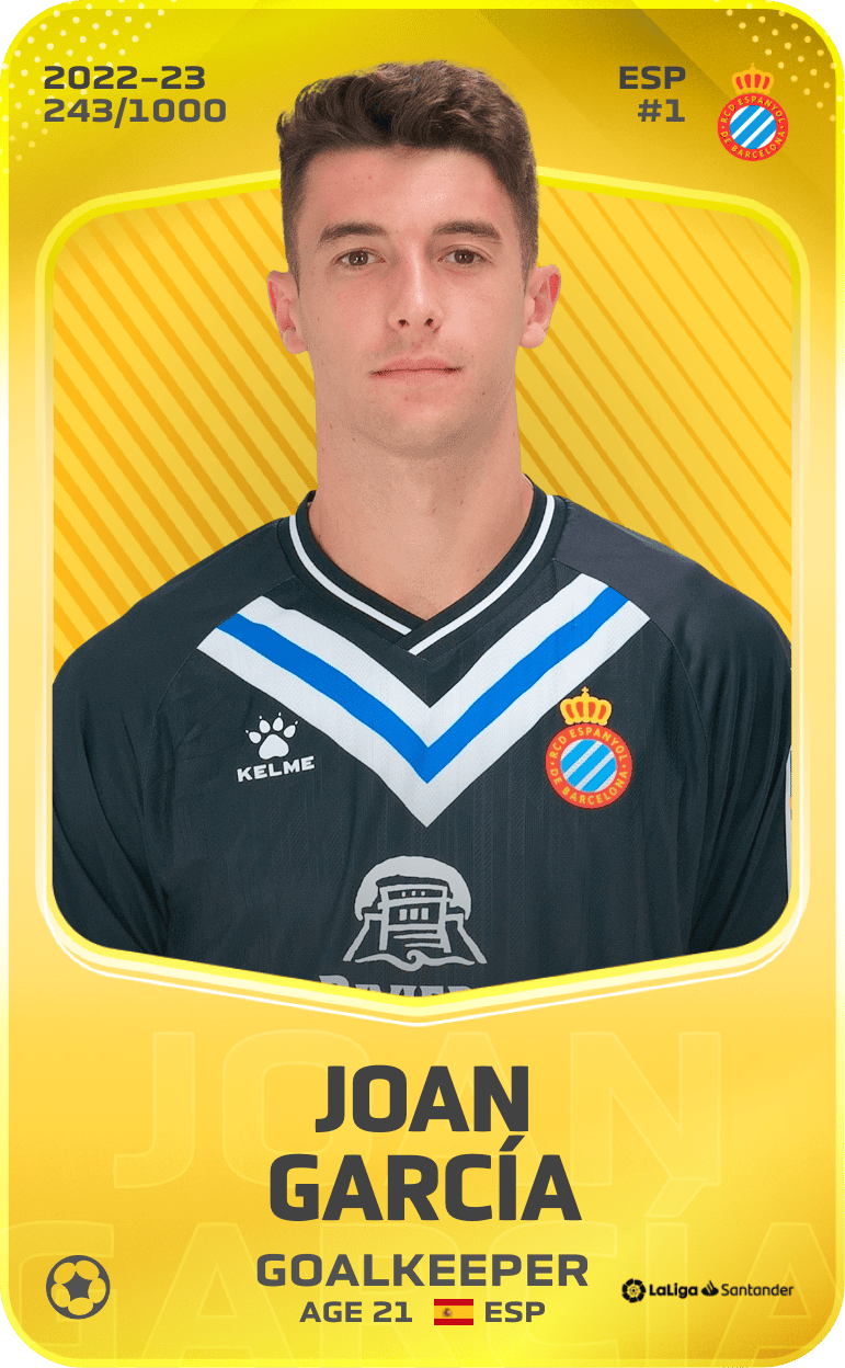 Joan García 2022-23 • Limited 243/1000