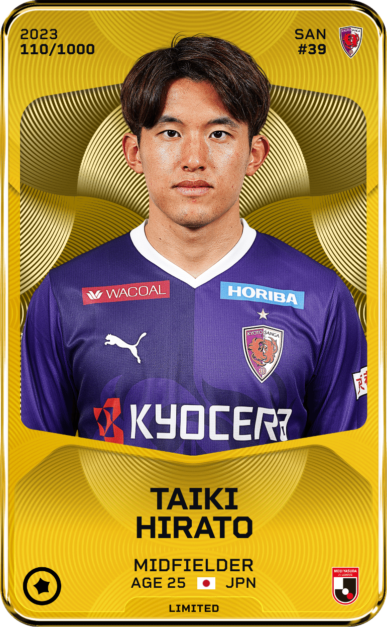 Taiki Hirato 2023-24 • Limited 110/1000