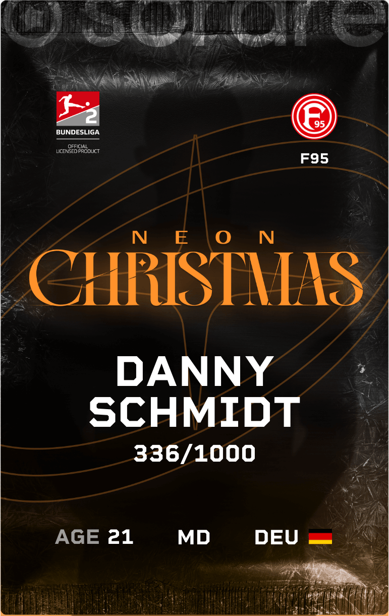Danny Schmidt 2024-25 • Limited 336/1000