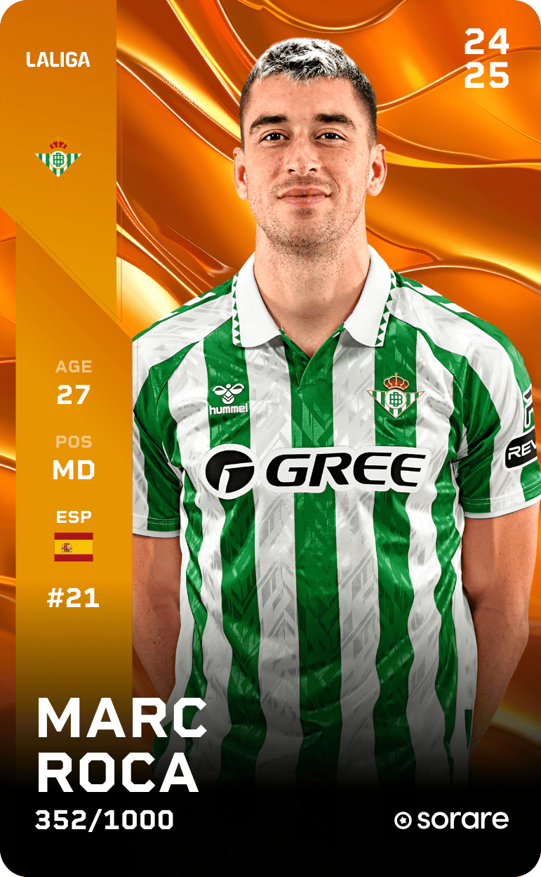 Marc Roca 2024-25 • Limited 352/1000