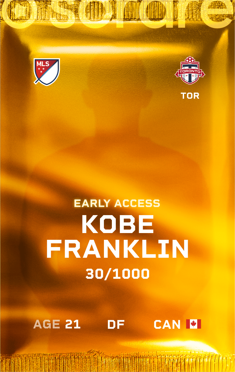 Kobe Franklin 2025-26 • Limited 30/1000