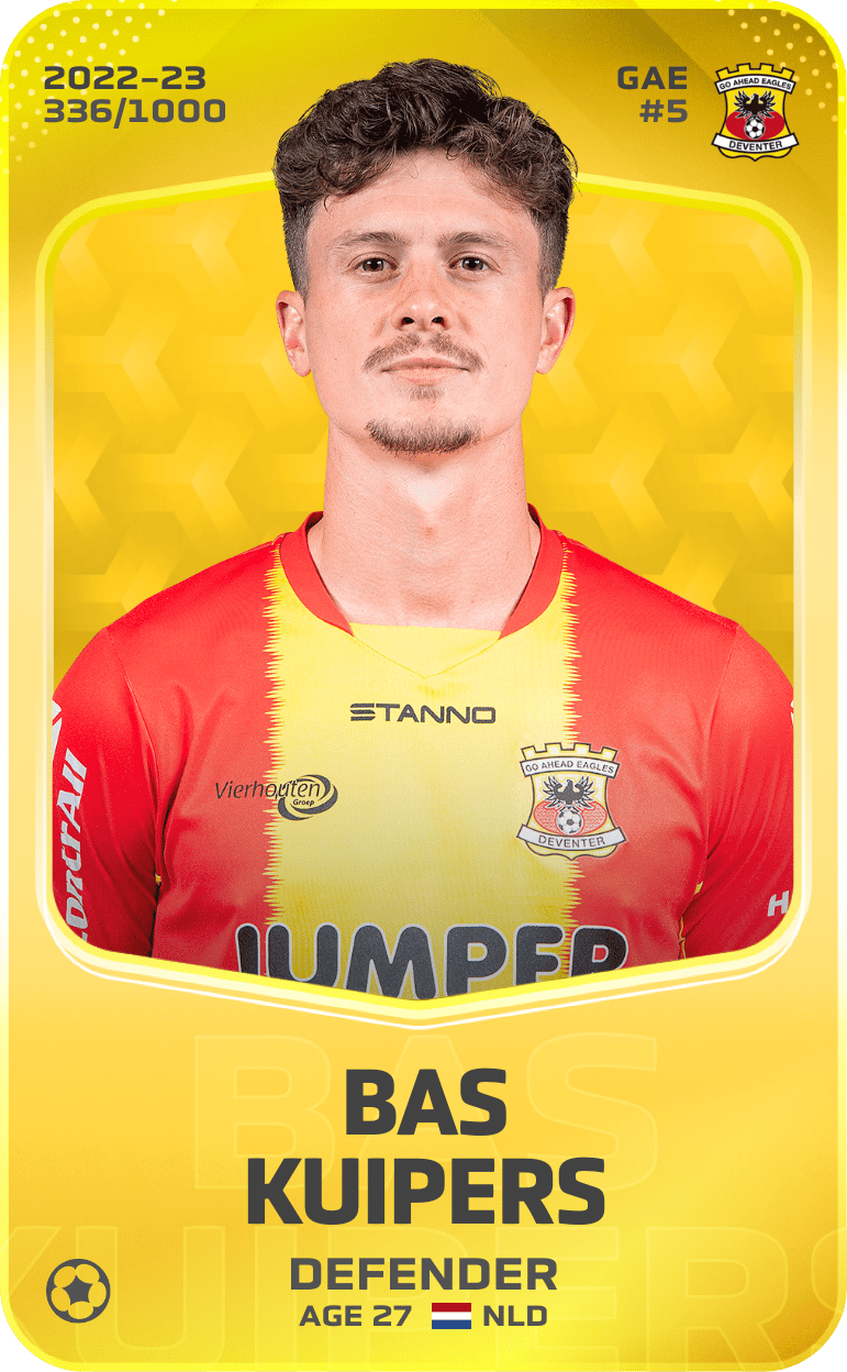 Bas Kuipers 2022-23 • Limited 336/1000