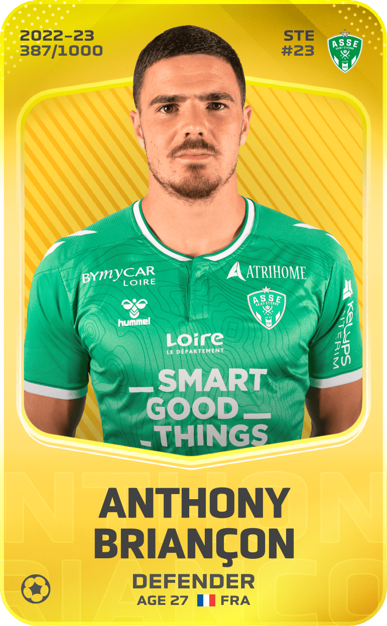 Anthony Briançon 2022-23 • Limited 387/1000