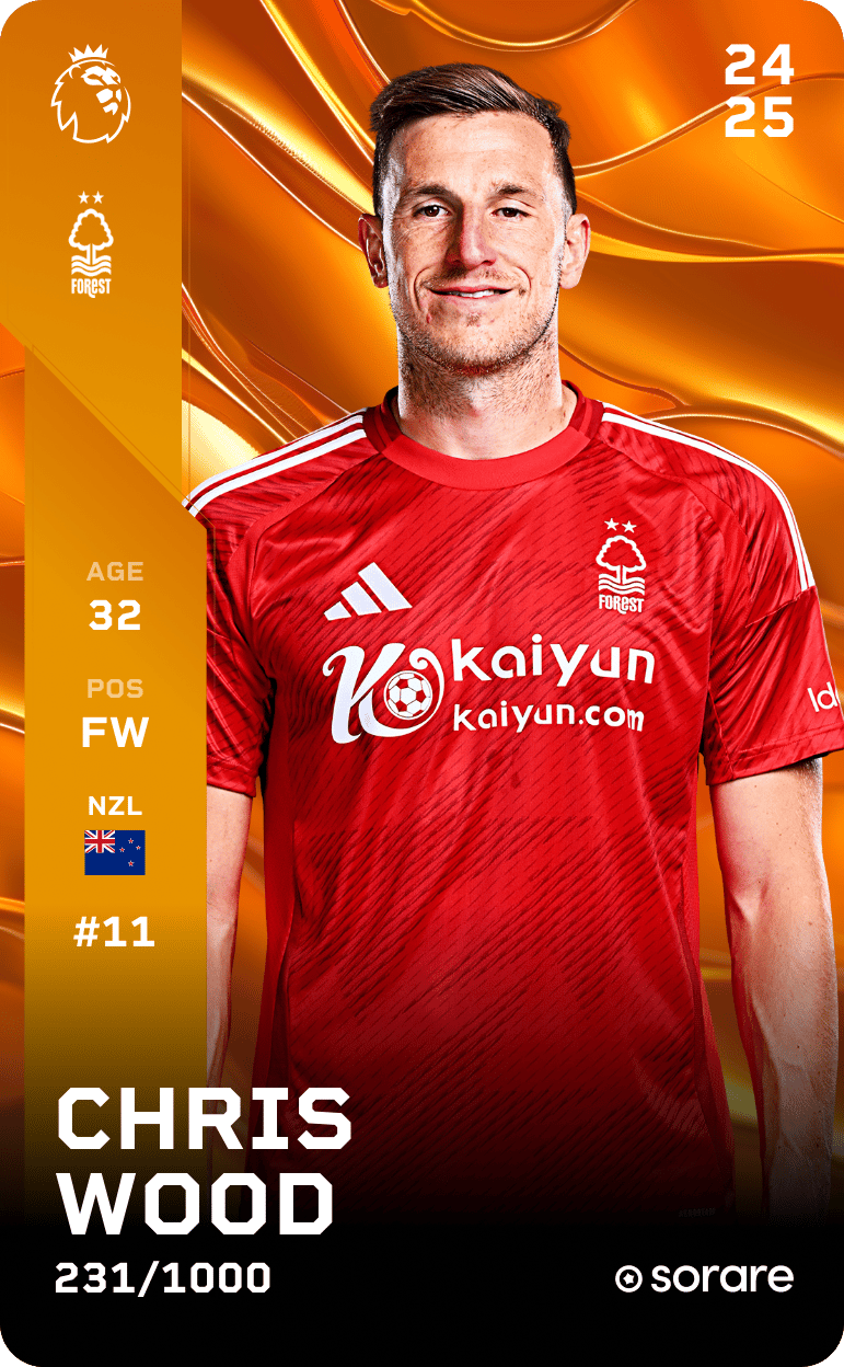 Chris Wood  2024-25 • Limited 231/1000