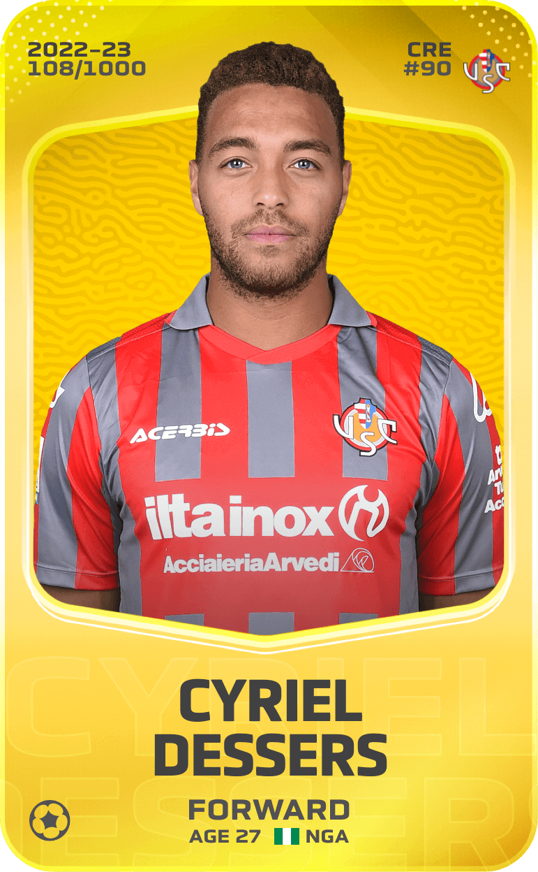 Cyriel Dessers 2022-23 • Limited 108/1000