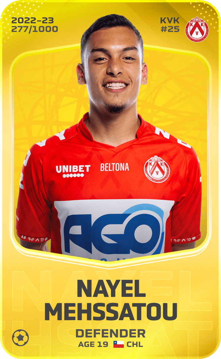 Nayel Mehssatou 2022-23 • Limited 277/1000