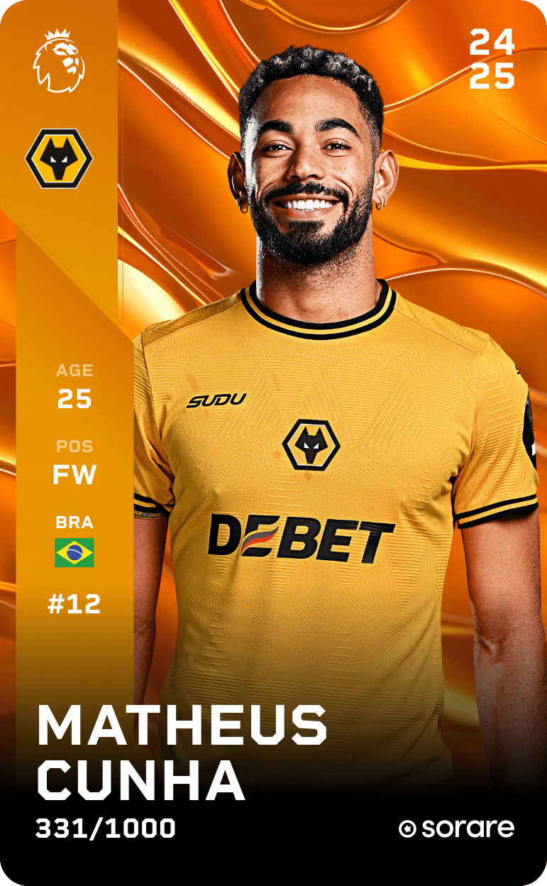 Matheus Cunha 2024-25 • Limited 331/1000