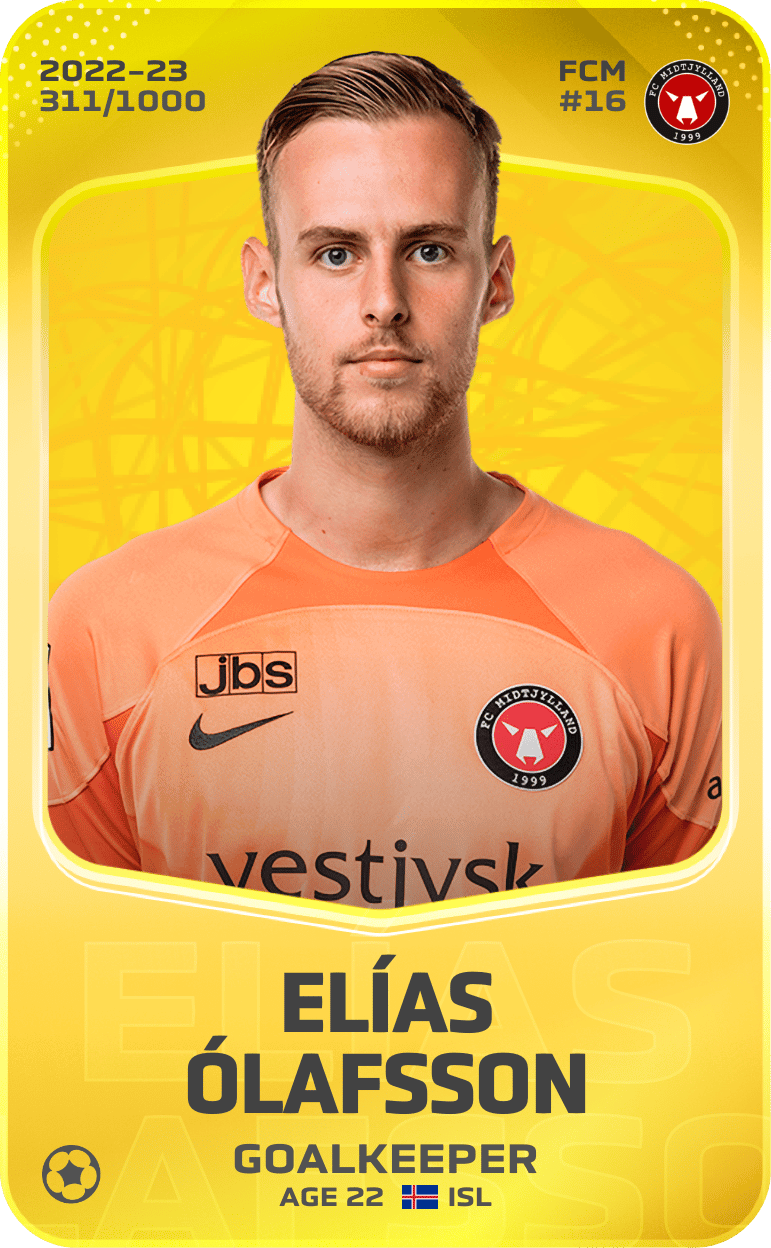 Elías Ólafsson 2022-23 • Limited 311/1000
