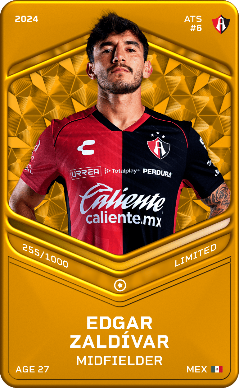 Edgar Zaldívar 2024-25 • Limited 255/1000
