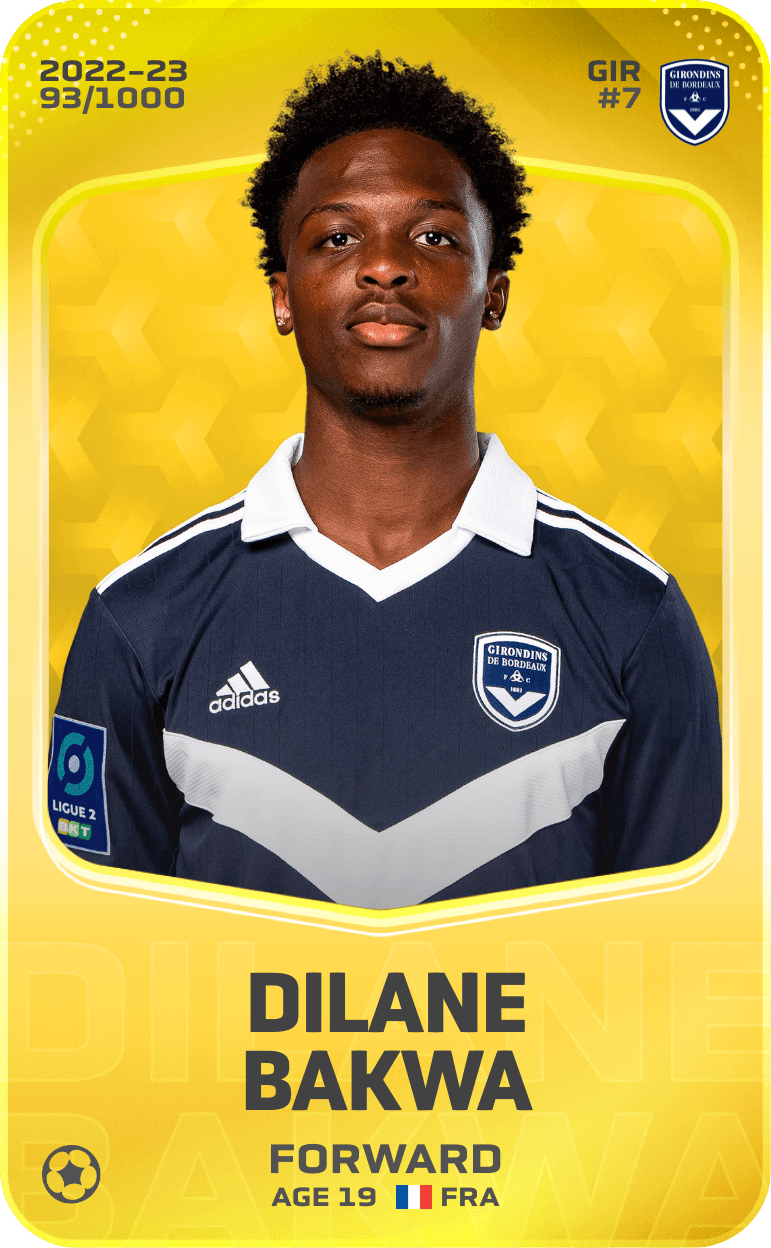 Dilane Bakwa 2022-23 • Limited 93/1000