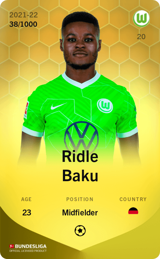 Ridle Baku 2021-22 • Limited 38/1000
