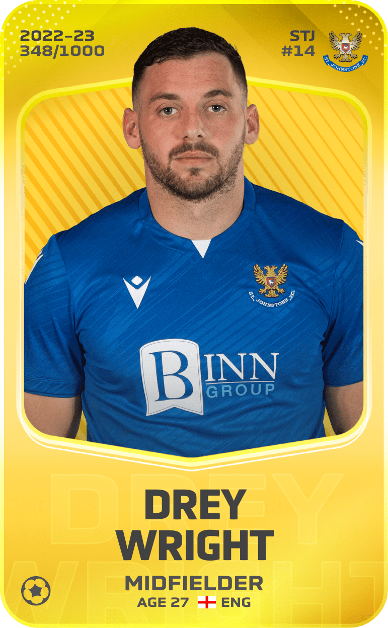 Drey Wright 2022-23 • Limited 348/1000