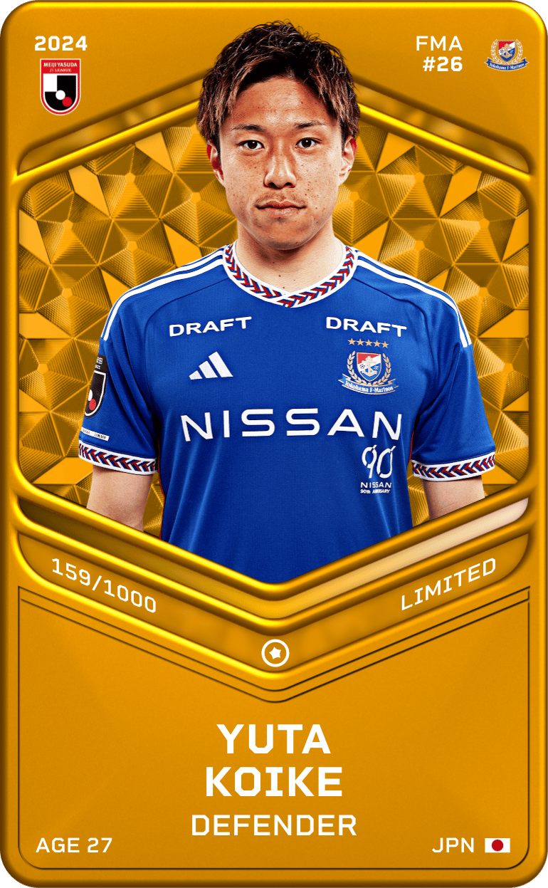 Yuta Koike 2024-25 • Limited 159/1000