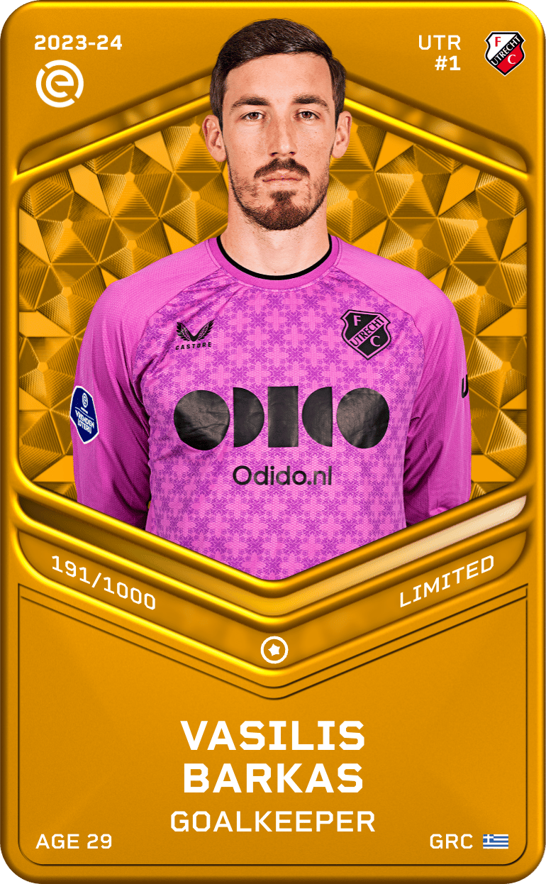 Vasilis Barkas 2023-24 • Limited 191/1000
