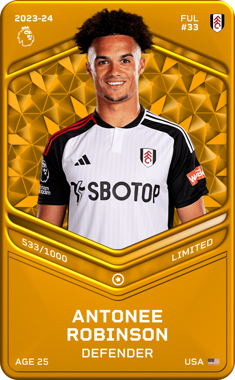 Antonee Robinson 2023-24 • Limited 533/1000