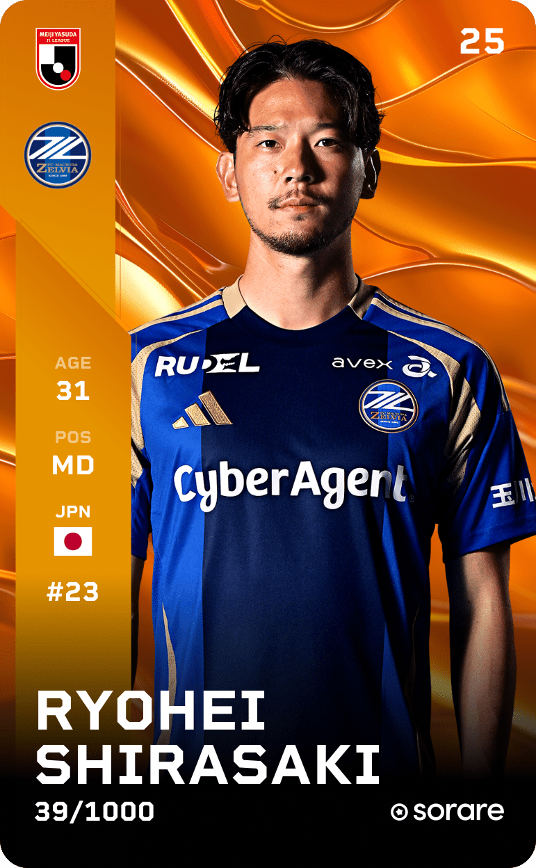 Ryohei Shirasaki 2025-26 • Limited 39/1000