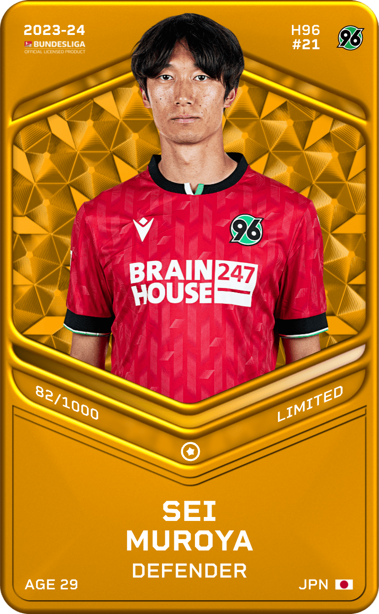 Sei Muroya 2023-24 • Limited 82/1000
