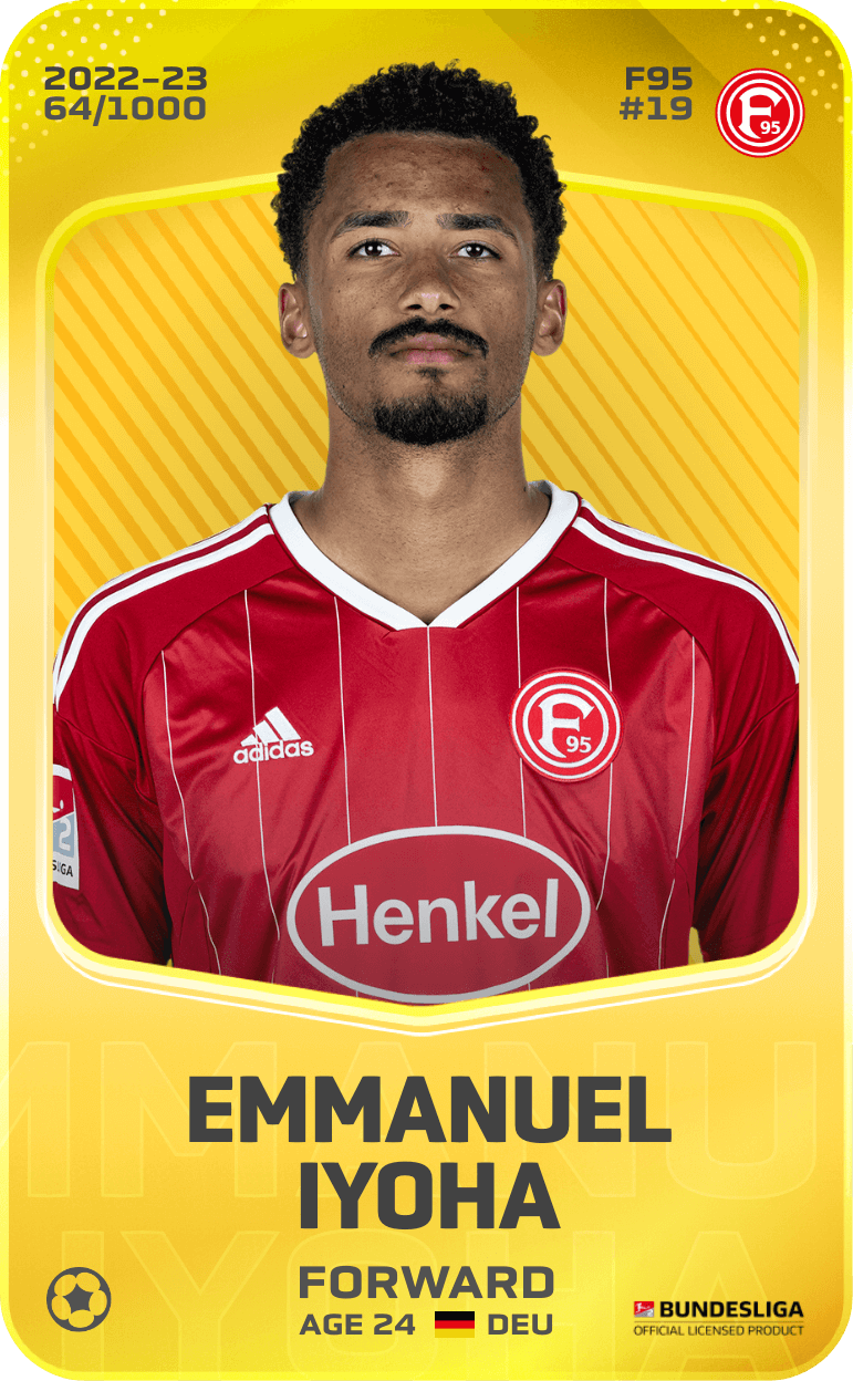 Emmanuel Iyoha 2022-23 • Limited 64/1000
