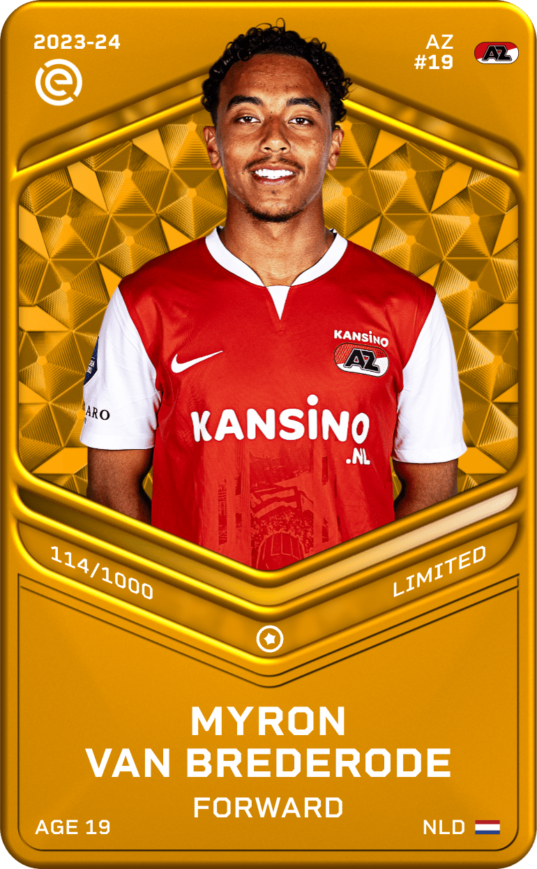 Myron van Brederode 2023-24 • Limited 114/1000