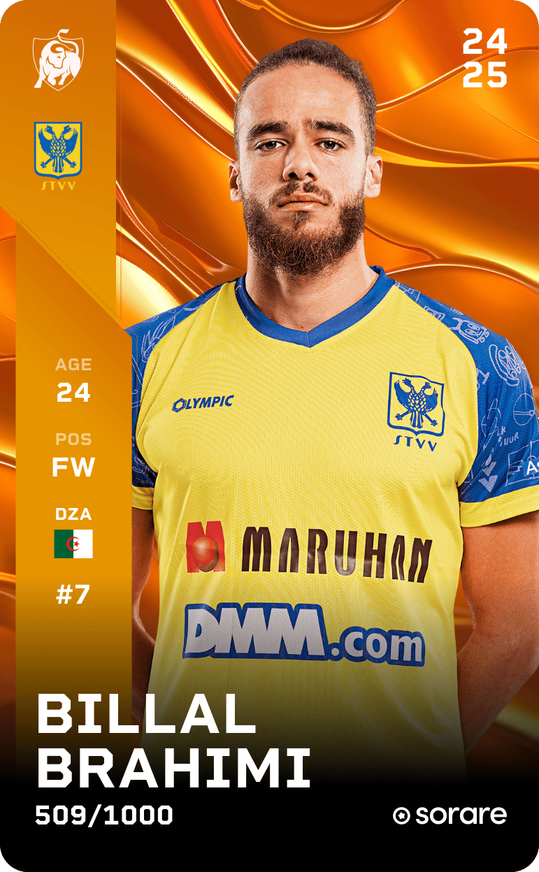 Billal Brahimi 2024-25 • Limited 509/1000