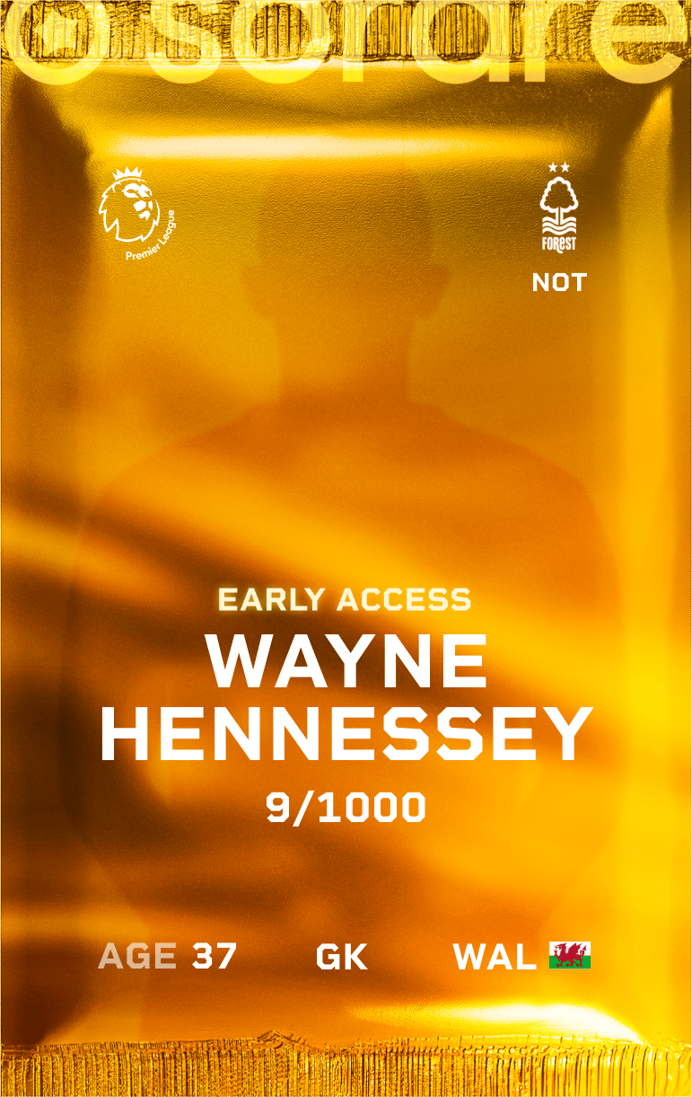 Wayne Hennessey 2024-25 • Limited 9/1000