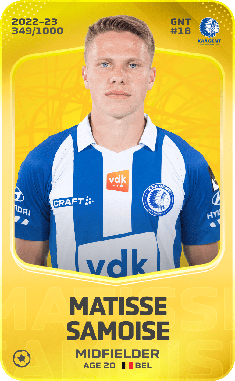 Matisse Samoise 2022-23 • Limited 349/1000