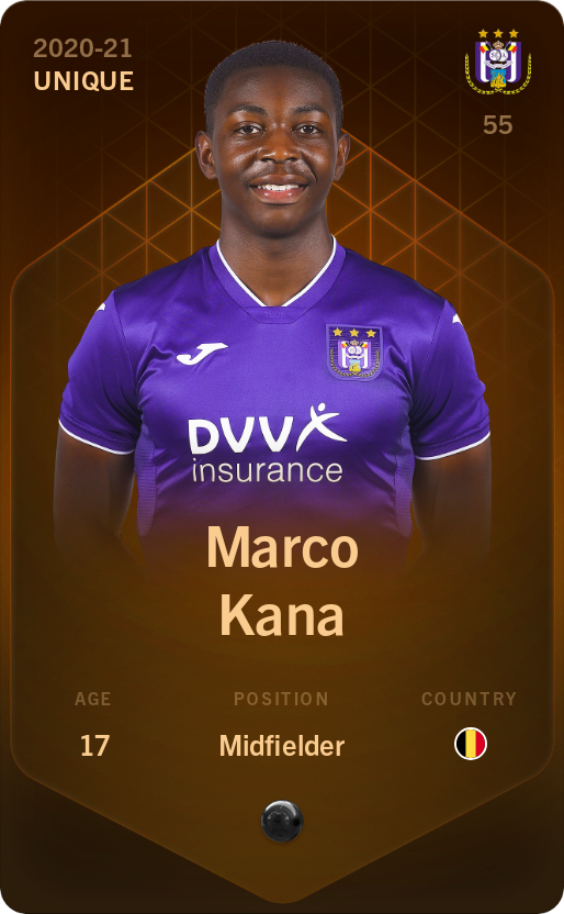 Sorare - Sorare Official - Marco Kana 2020-21 • Unique - NFT # 91074220141743354657294906045454700927133718639808373004899325085457537473397