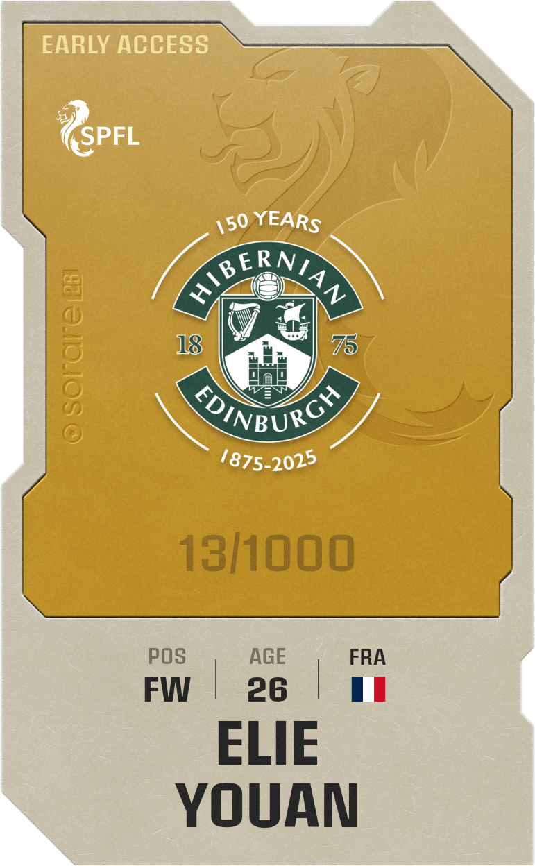 Elie Youan 2025-26 • Limited 13/1000